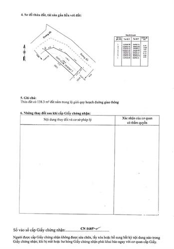 Bán đất chính chủ tại Bến Cầu, Tây Ninh