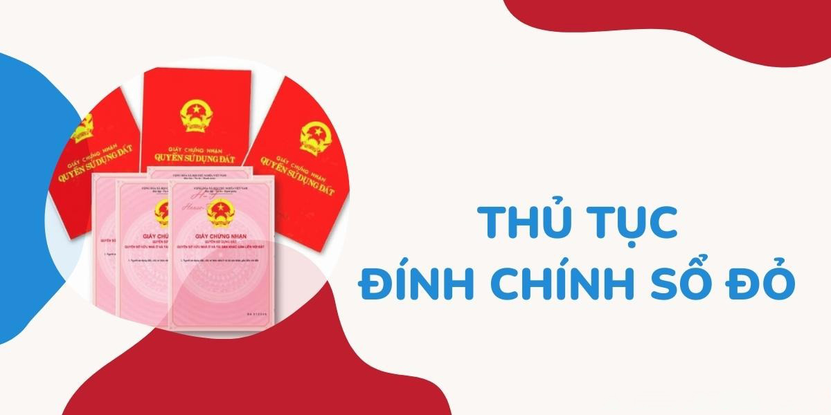 Dịch vụ đính chính sổ đỏ