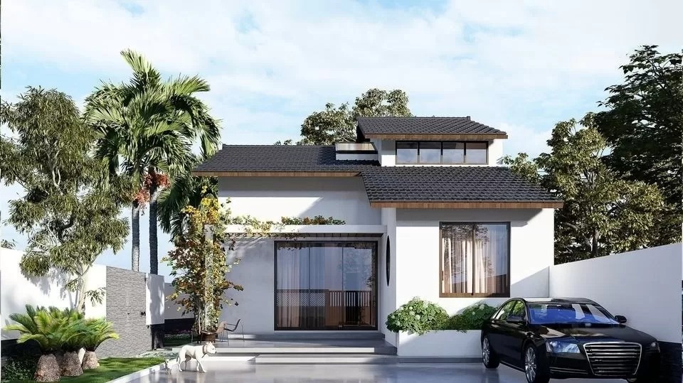 Mẫu Trang Trí Mặt Tiền Nhà Mái Thái: Kiêu Sa, Tinh Tế