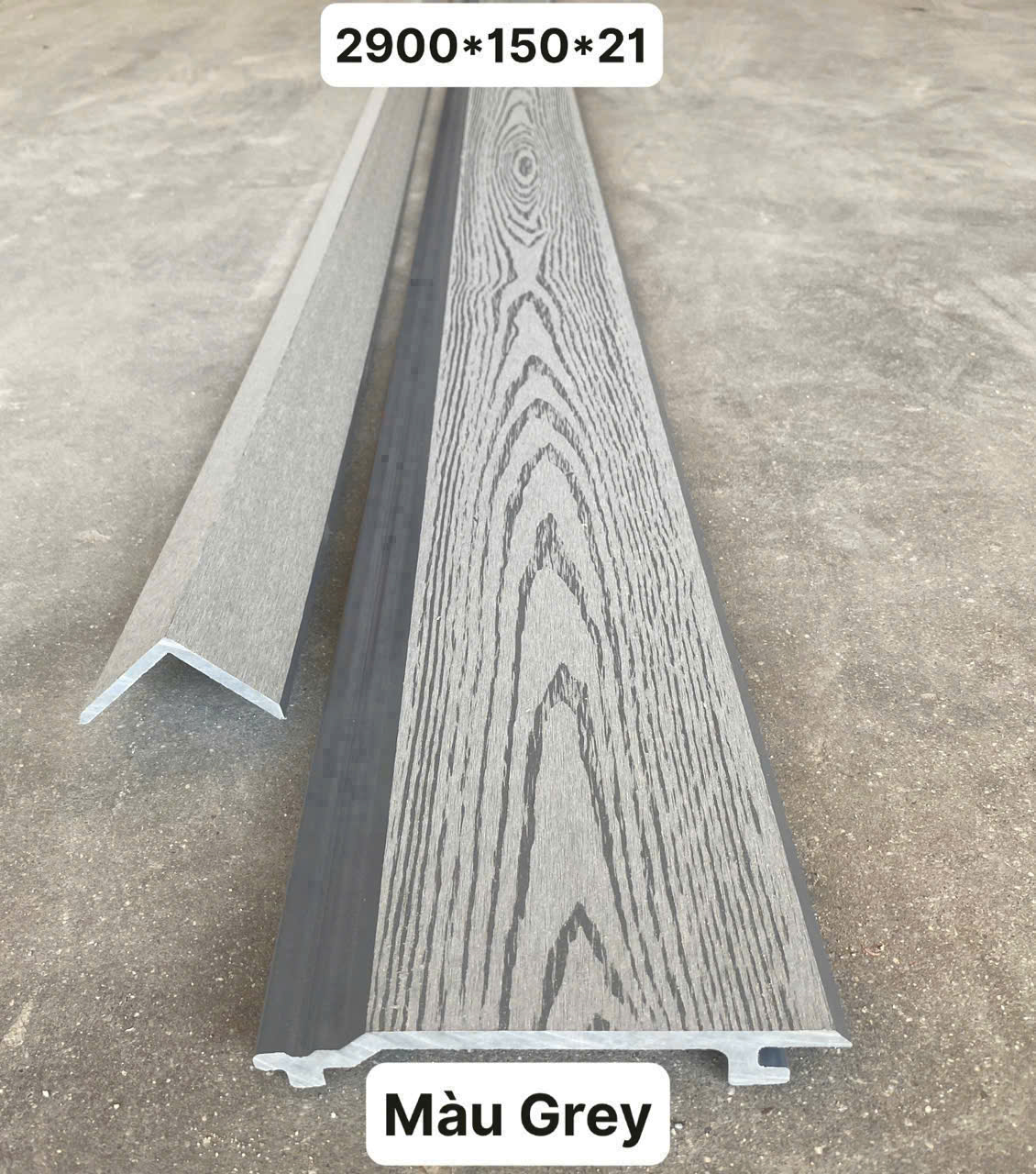 Tấm ốp sóng nhựa giả gỗ mẫu 3