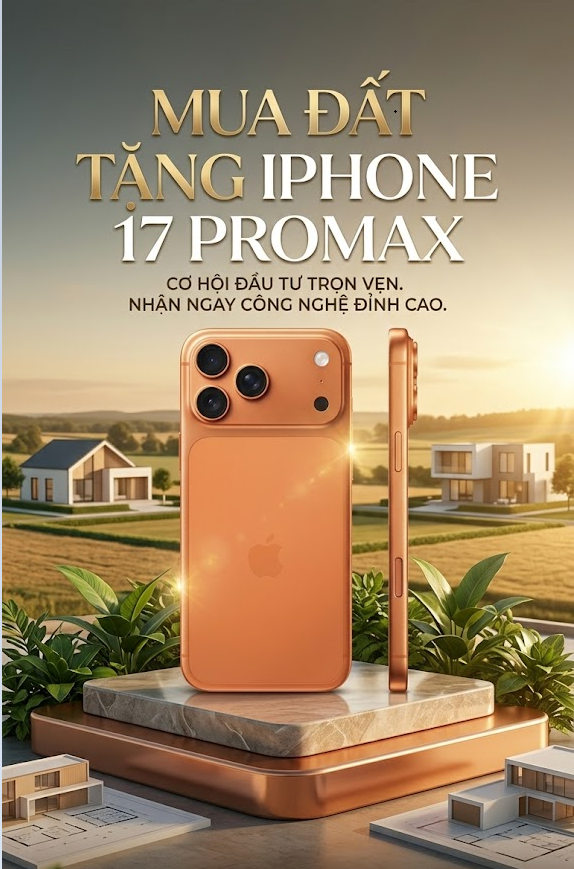 Đất thổ cư xã Mỹ Lệ 890tr - Tặng Iphone 17 Promax.